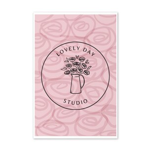 Lovely Day Studio Logo Grußkarte