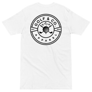Golf & Co. - Men’s premium Logo Tee Light