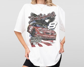Dale Earnhardt JR NASCAR T-Shirt, Comfort Colors Vintage Style