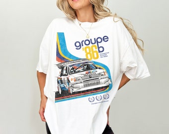 Comfort Colors Rally Racing Group B Vintage Style Unisex T-shirt