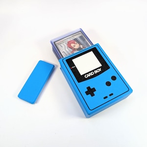 Gameboy Style Toploader Aufbewahrung | SlimLine Design | Zurückhaltend | Ultra tragbare Reisebox | Mehrere Farben |