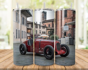 Classic Racing Car Sublimationsdesigns für 20 Unzen Skinny / Straight Tumbler