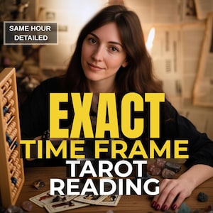 Exact Time Frame Same Hour Tarot Reading | When Will It Happen? Psychic Timing Predictions | How Soon or How Long, Psychic Medium Reading