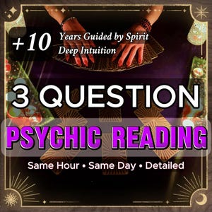 Love * Psychic Reading by Teresa 3 Question,98% Acct Same Hour Psychic Reading, Psychic Tarot Card, Psychic Reader Past Present Future