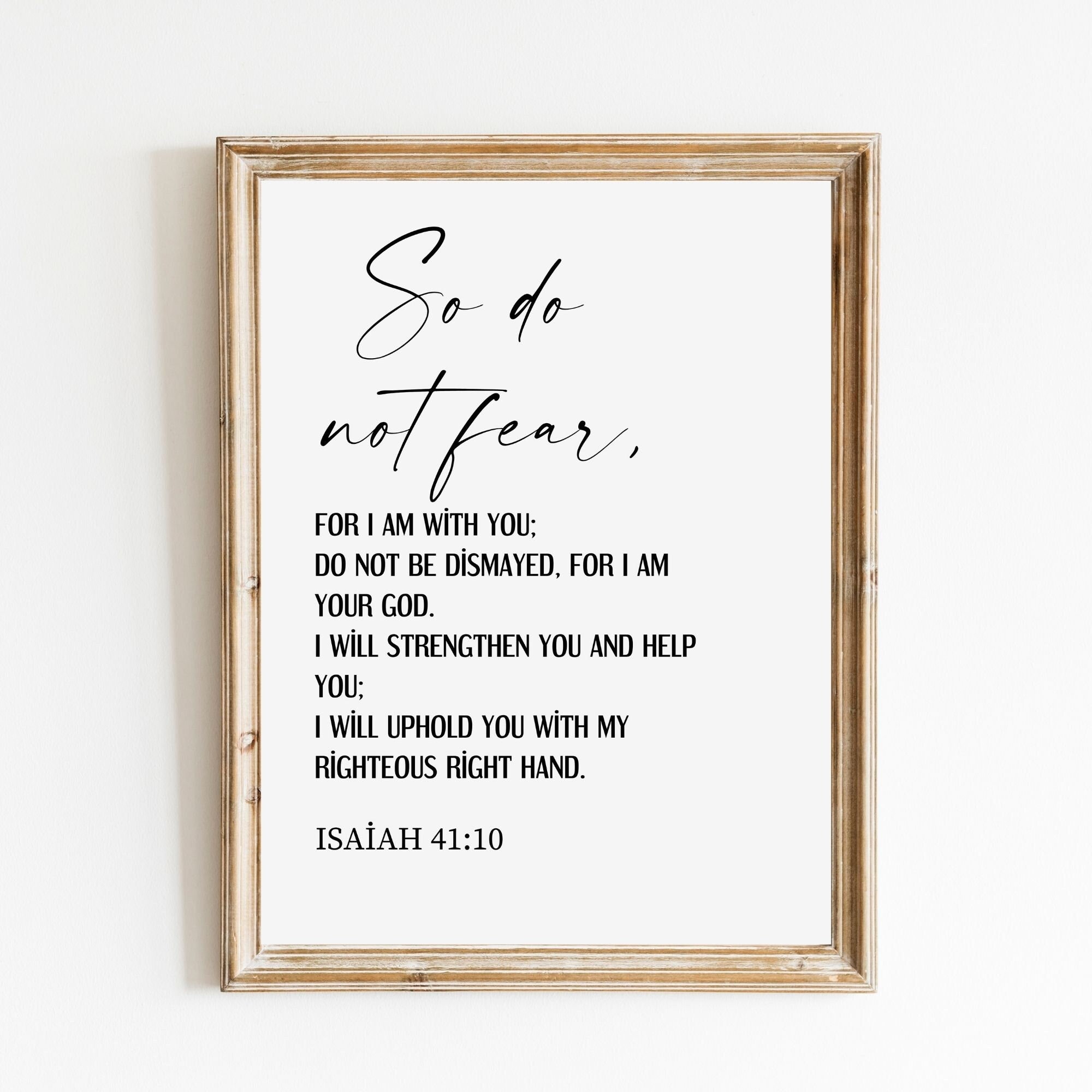 İSAİAH 4110 Bible Verse Wall Art,christian Printable Wall Art