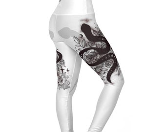 Snake High Waist Yoga Leggings