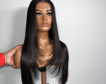 Hannah 2x6 22” Hd closure Wig
