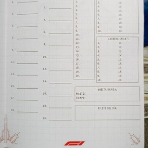 F1 LA SUPER AGENDA imagen 10