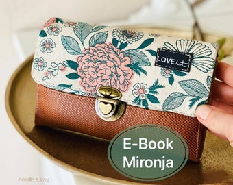 E-book wallet Mironja instructions and pattern in German