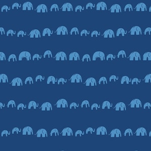 Woven fabric from Art Gallery &quot;Selva - Elephants Echo&quot; / AGF Studio