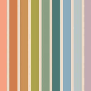 Canvas von Art Gallery "Slow Summer - Summer Stripe" (10 cm)