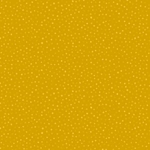 Baumwollstoff,  RJR Studio - "Happiest Dots - Yellow Ochre“