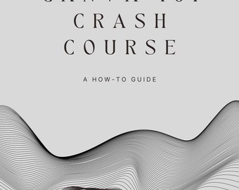 Canva 101 Crash Course How to Guide