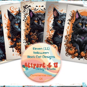 Halloween Designs Black Cats t-shirt designs wall art Halloween designs tshirts
