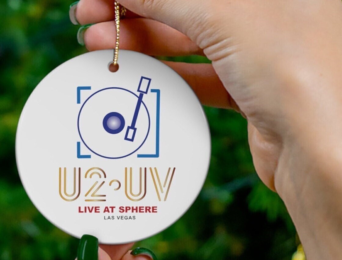 U2 Christmas Ornament 