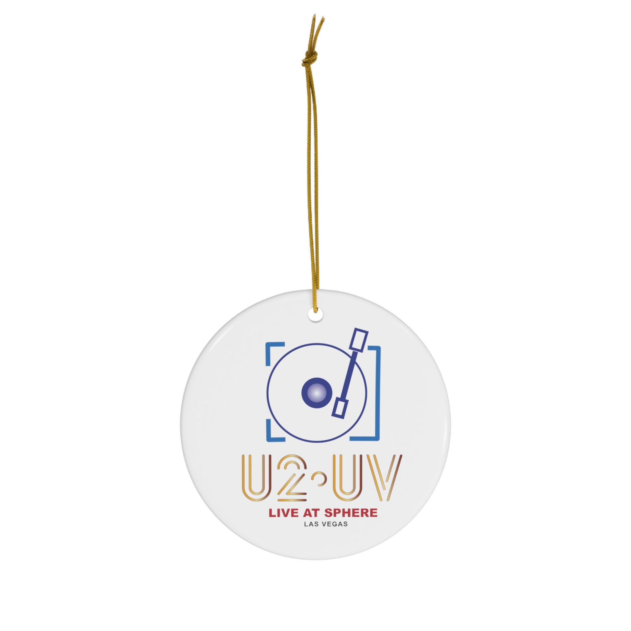 U2 Christmas Ornament 