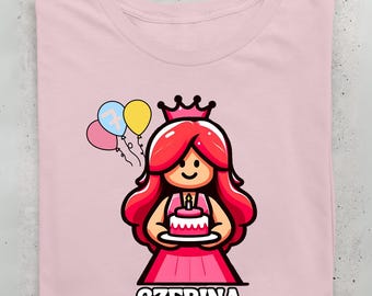 Personalized Roblox Birthday Girl Shirt: Gamer Tee