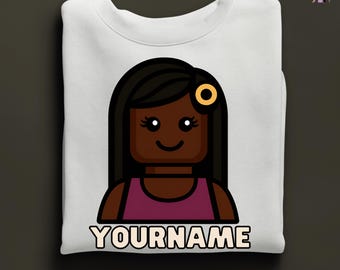 Sudadera personalizada con bloques de construcción, sudadera personalizada con bloques de construcción, sudadera para fiesta de cumpleaños con bloques de construcción, sudadera con bloques de construcción