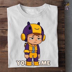 Personalized Braw Stars Shirt, Brawl Stars Bea Shirt, Brawl Stars Shirt, Born to Brawl Shirt, Brawl Stars Character Shirt, Brawl Stars