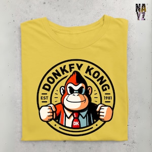 Donkey Kong Mario Shirt, Super Mario Family Shirt, Super Mario Character Shirt, Super Mario Birthday Party Shirt, Mario &Friends Party Shirt