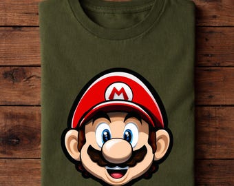 Super Mario Shirt, Super Mario Family Shirt, Super Mario Character Shirt, Super Mario Birthday Party Shirt, Mario & Friends Party Shirt