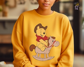 Pooh Bear and Friends Sweatshirt, Disney Winnie The Pooh Sweatshirt, Disney Family Sweatshirt,Winnie The Pooh Sweatshirt, Family Sweatshirt