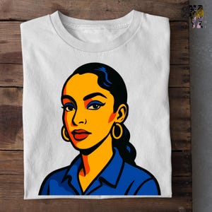 Sade Retro Popart Shirt, Retro Sade Shirt, Sade Concert Shirt, Sade Adu Pop Music Tour 2024 Shirt, Sade Gift Unisex Shirt