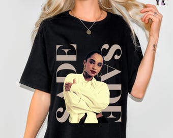 Sade Retro Vintage Shirt, Retro Sade Shirt, Sade Concert Shirt, Sade Adu Pop Music Tour 2024 Shirt, Sade Gift Unisex Shirt