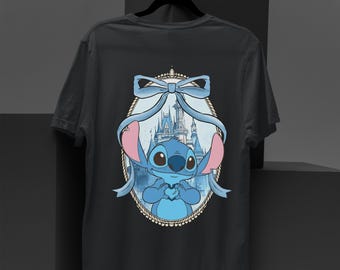Stitch Shirt, Lilo and Stitch Tee, Cute Matching Disney Shirt, Stitch Couple T-Shirt, Angel Stitch Tee, Valentine Gift for Disney Lovers