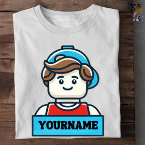 Custom Birthday Boy Building Bricks Shirt, Personalized Building Blocks Shirt, Matching Family Shirts, Building Bricks Shirt, Let&#39;s Build