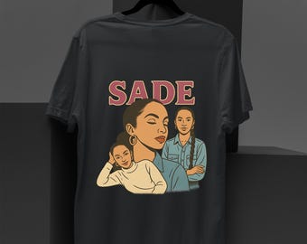 Sade Retro Vintage Shirt, Retro Sade Shirt, Sade Concert Shirt, Sade Adu Pop Music Tour 2024 Shirt, Sade Gift Unisex Shirt