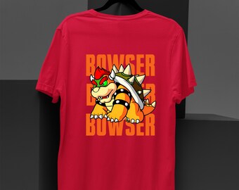 Bowser Super Mario Shirt, Super Mario Family Shirt, Super Mario Character Shirt, Super Mario Birthday Party Shirt, Mario &Friends Party Tee