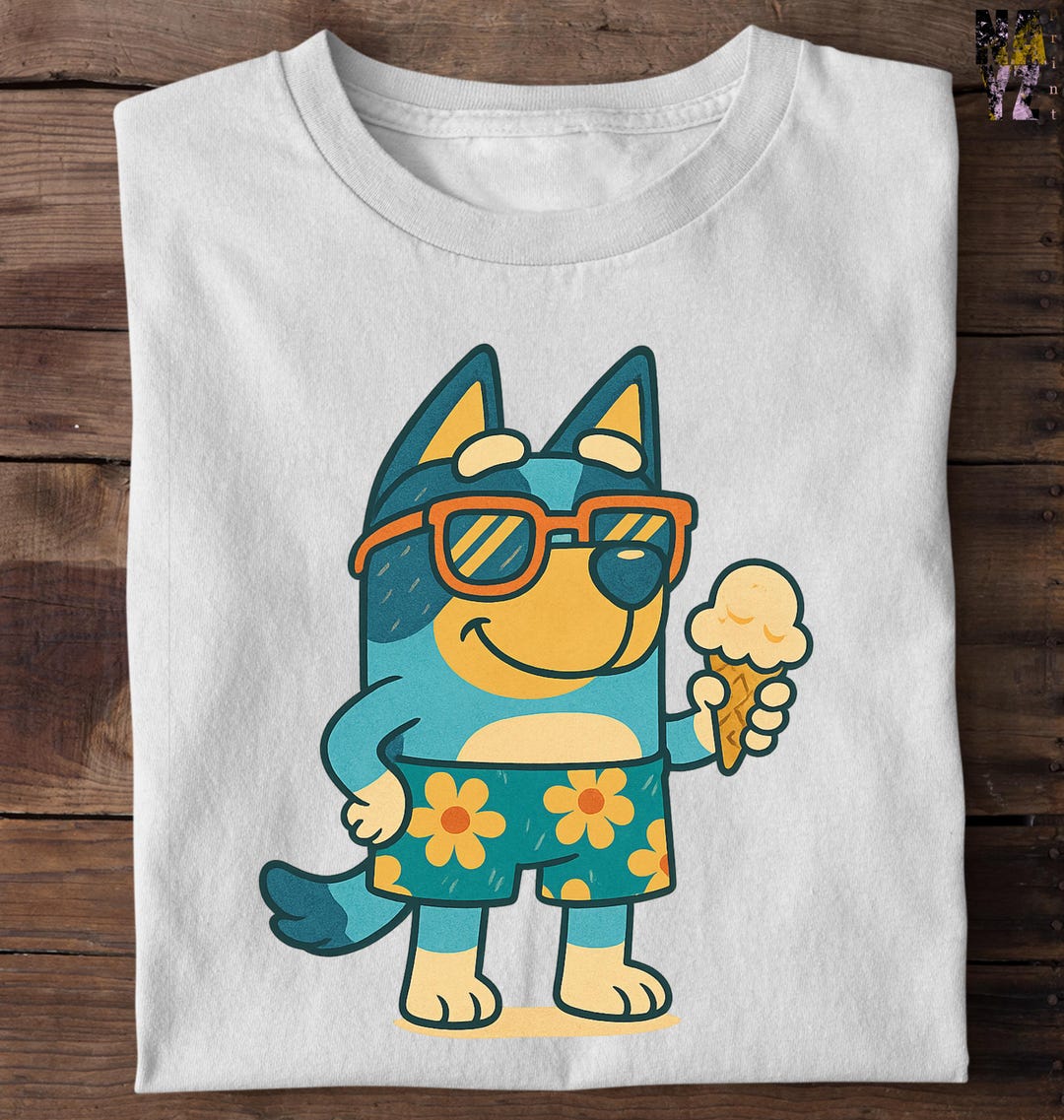 Bathing T-shirt Bluey