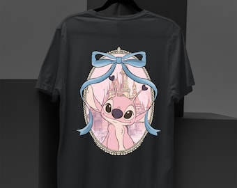 Angel Shirt, Lilo and Stitch Tee, Cute Matching Disney Shirt, Stitch Couple T-Shirt, Angel Stitch Tee, Valentine Gift for Disney Lovers
