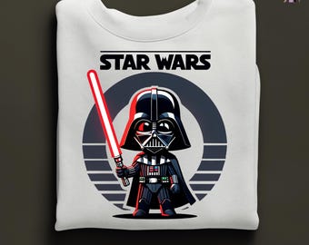 Star Wars Sweatshirt, Darth Vader Hoodie, Chewbacca Sweat, Disney Star Wars Outfit Top, Vintage Star Wars Hoodie, Yoda Sweatshirt Gift