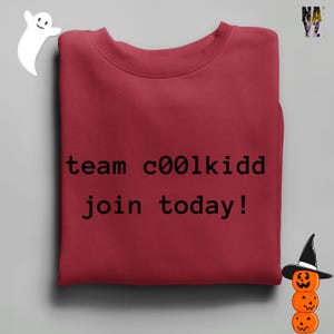 Team c00lkidd Join Today, Roblox  Gamer Sweathirt, Roblox Boy Sweat, Roblox Girl Sweat, Roblox Sweatshirt For Kids, Roblox Lover Hoodie