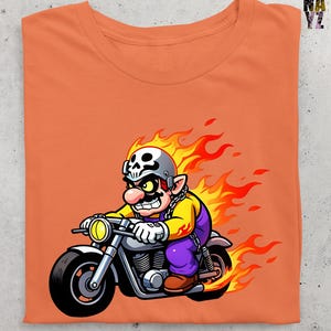 Super Mario Shirt, Super Mario Wario Shirt, Super Mario Family Birthday Party Shirt, Biker Mario Shirt, Personalized Mario Shirt