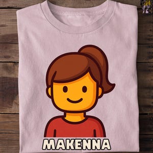 Custom Birthday Girl Building Bricks Shirt, Personalized Building Blocks Shirt, Matching Family Shirts, Building Bricks Shirt, Let&#39;s Build