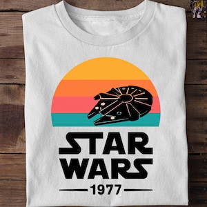 Disney Star Wars Shirt, Vintage Disney Star Wars 1977 Shirt, Retro Star Wars Shirt, Star Wars Gift Idea, Retro Disneyland Star Wars Shirt