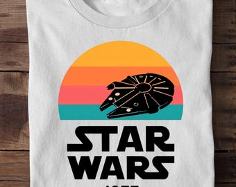 Disney Star Wars Shirt, Vintage Disney Star Wars 1977 Shirt, Retro Star Wars Shirt, Star Wars Gift Idea, Retro Disneyland Star Wars Shirt