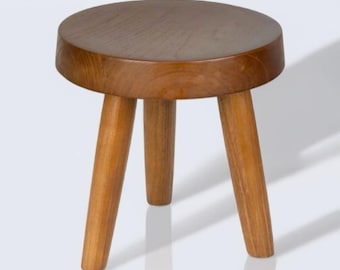 Handmade Wooden Plant Stand | Kids Stool | Solid Wood | CANOGLOO