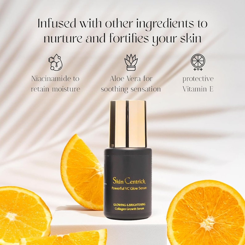 Vitamin C Glow Serum for Bright Skin, Even Tone, Hydration image 9