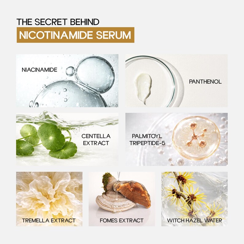 Niacinamide Serum for Acne, Pores, Oil Control | Brightening, Smooth Skin Tone image 6
