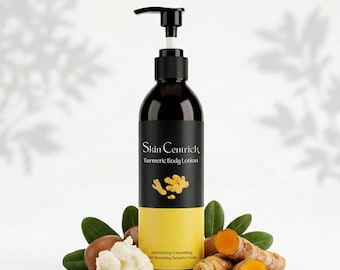 Turmeric Brightening Body Lotion | Hydrating, Even Skin Tone, Radiant Glow