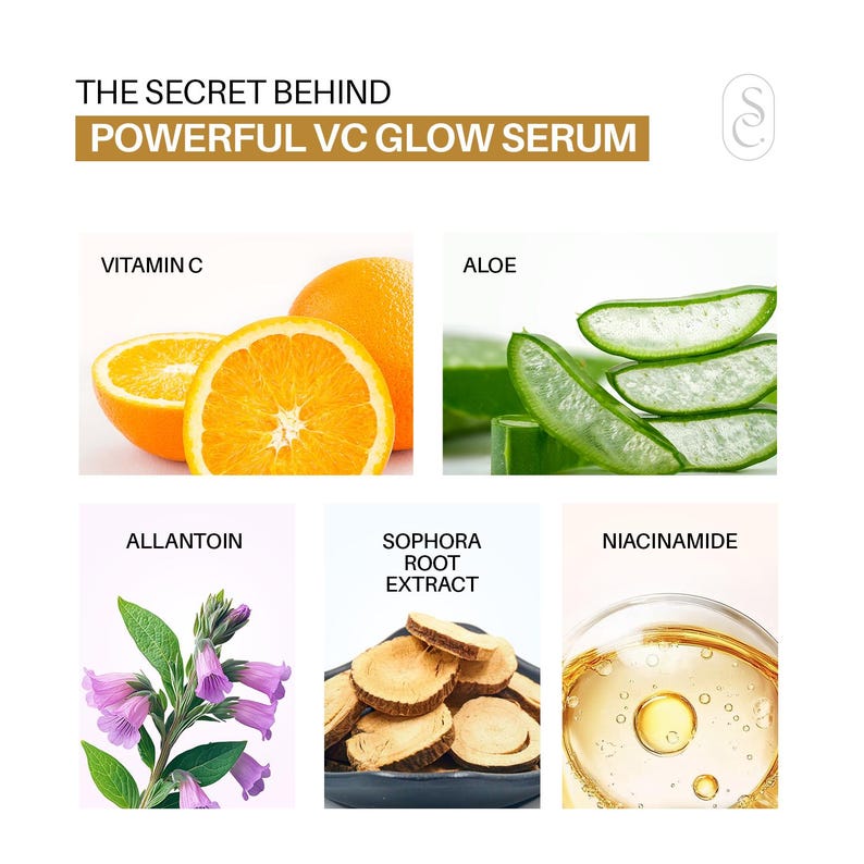 Vitamin C Glow Serum for Bright Skin, Even Tone, Hydration image 7