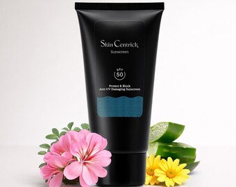 Skin Centrick SPF 50 Gesicht Sonnenschutz | Leichter, nicht fettender UV-Schutz