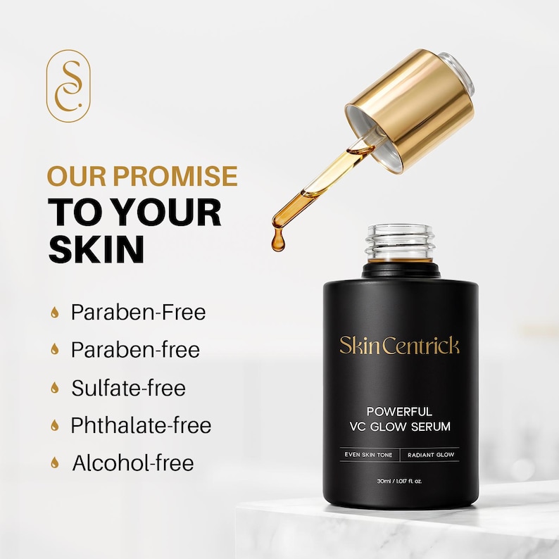 Vitamin C Glow Serum for Bright Skin, Even Tone, Hydration image 5