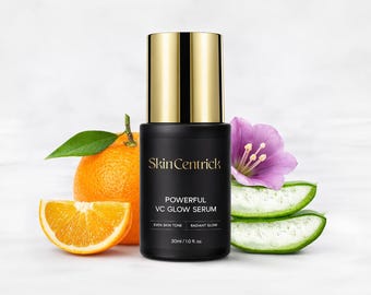 Vitamin C Glow Serum for Bright Skin, Even Tone, Hydration