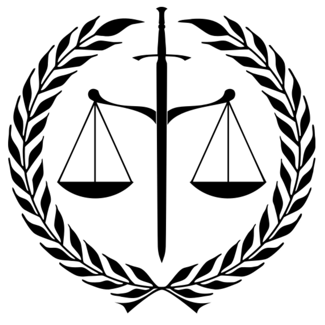 Scale of Justice Svg Vector Transparent Symbols of Justice and Law Logo ...