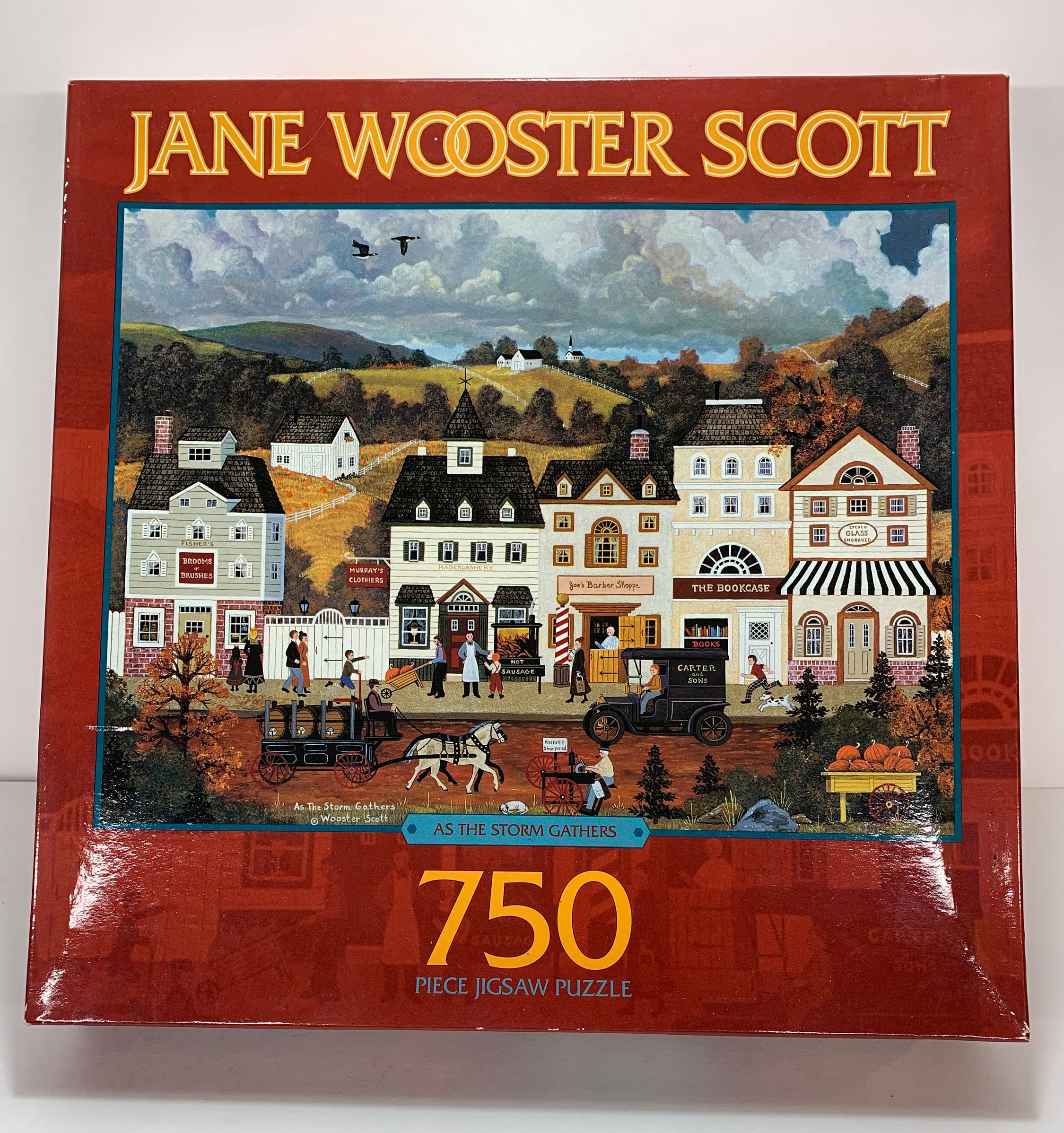 Jane Wooster Scott Road Rage 1000 Pcs in Keepsake Tin- Brand New/ Sealed